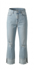 Дънки Distressed Cut Denim